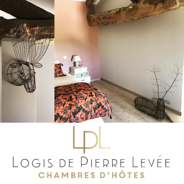 Bed and Breakfast Logis de Pierre Levée Bessines Esterno foto